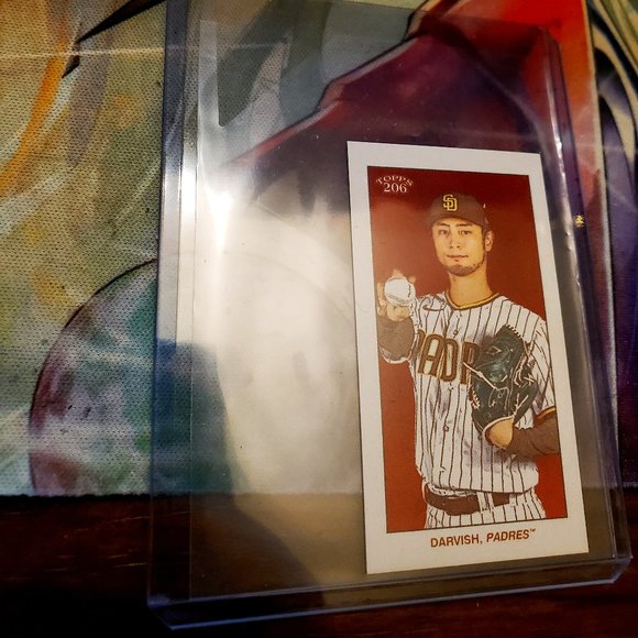 Yu Darvish 2021 t206 mini w10 - Picture 1 of 1